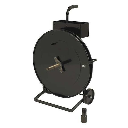 Zoro Select Strapping Dispenser, 8in. Core dia., Steel 48UY03