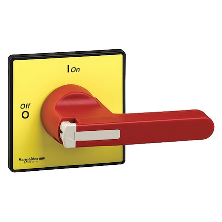 Square D 90Mm X 90Mm Red+Yellow Oper 4 Hole Mtg KDF3PZ