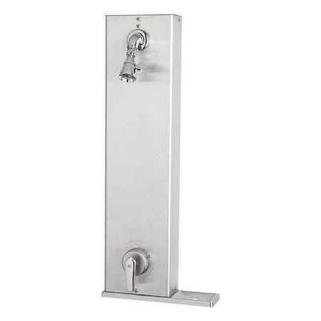Speakman Wall Mounted Exposed Shower, Manual, 0, Wall, Stainless Steel S-1590-AF