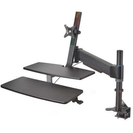 Kensington Stationary Computer Workstation, Black, Plastic K55792WW