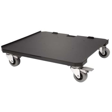 Kensington Cabinet Trolley, Steel, 15.25Lx14Wx4 in. H K67909WW