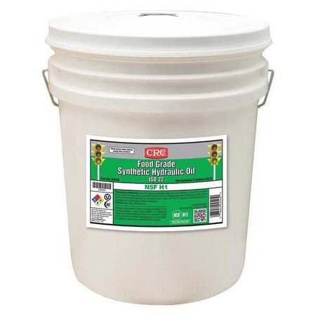 Crc 5 gal. Pail, Hydraulic Oil, 22 ISO Viscosity, 10 SAE 04545