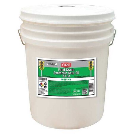 Crc 5 gal. Gear Oil Pail Clear 04551