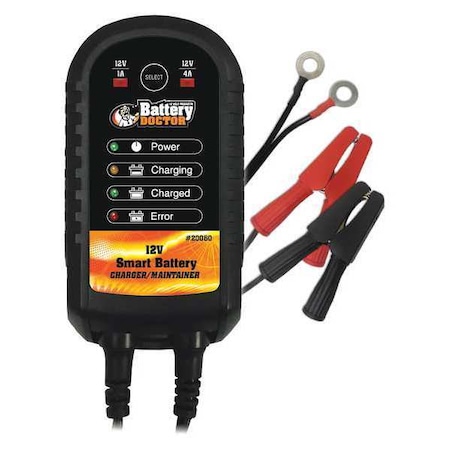 BATTERY DOCTOR Battery Charger, Automatic Charging, Maintaining For Battery Voltage: 12 20060