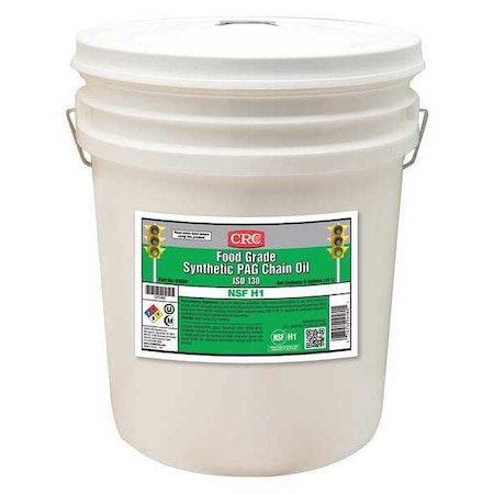 Crc 5 gal. Gear Oil Pail Clear 04580