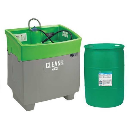 Walter Surface Technologies Parts Washer Kit, Aqueous, 36 gal., Tubular 55D615CBAD