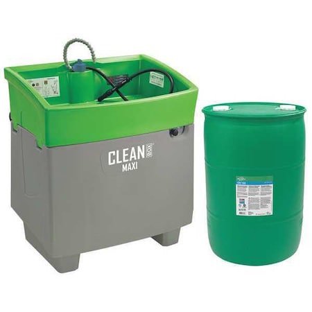 Walter Surface Technologies Parts Washer Kit, Aqueous, 36 gal., Tubular 55D615CBD