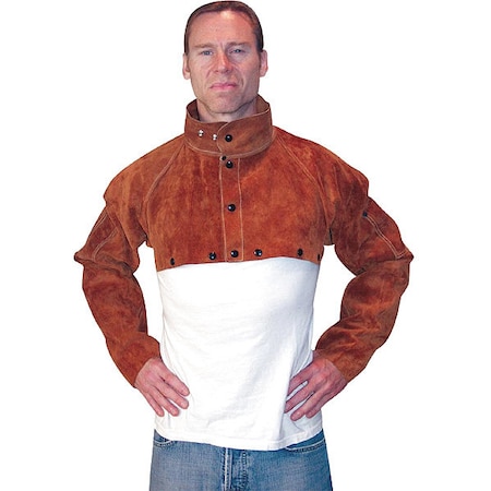 Tillman Cape, Dark Brown, Cowhide-Side Split, L 3821L