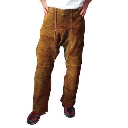 Tillman Welding Apron, Leather, 1.95 lb, 40 in Length, Brown, Universal 3840