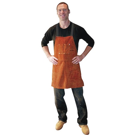 Tillman 28In Choc Bib Apron 5320A