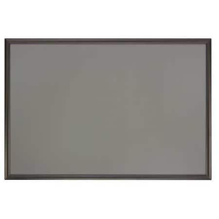 UNITED VISUAL PRODUCTS Poster Frame, Silver, 24 x 36 in., Acrylic UVNSF2436