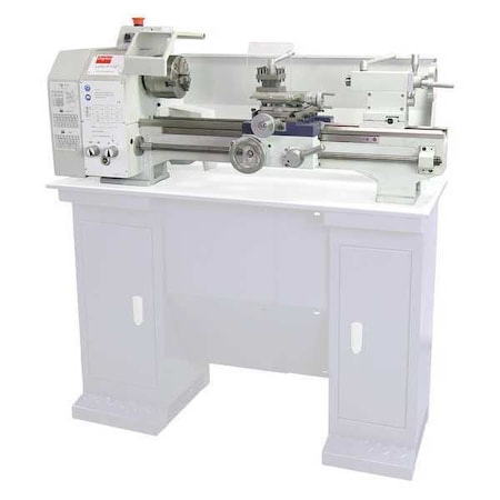 Dayton Lathe, 115V AC Volts, 1 hp HP, 60 Hz, Single Phase 19 5/8 in Distance Between Centers 48WE43