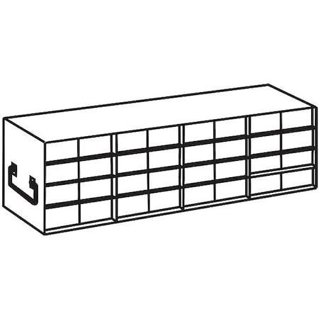 Argos Technologies Freezer Rack, for 0.5mL 50 Cell Box, SS RM4405A