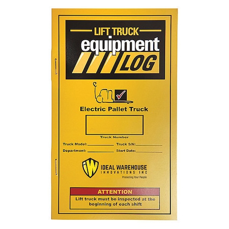 Ironguard Replacement Safety Checklist, Paper, Yellw 70-1065-3