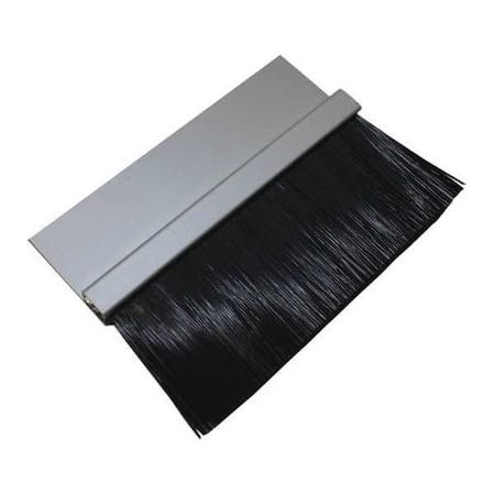 American Garage Door Supply Brushseal, 1-1/2in Strip Holder/2in Brush BPS152-8