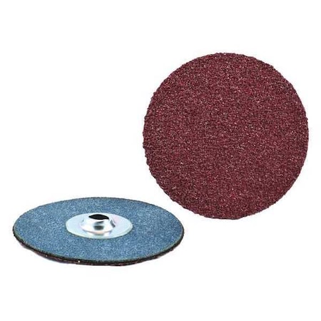 Arc Abrasives Quick Change Disc, 36 Grit, Brown, PK50 31462K