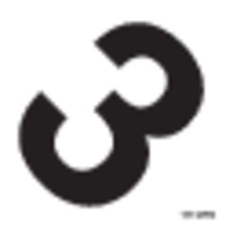 Jj Keller NumberLabel, Vinyl, 4-1/4inH, 4-1/4inW, PK20 1591