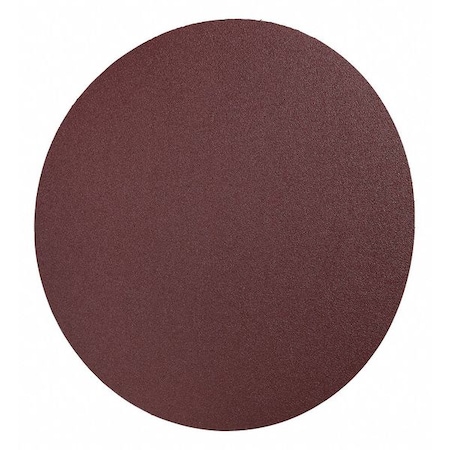 3M PSA Paper Disc, Coarse, Brown, 12 in., PK10 7010294665