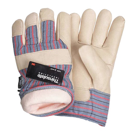 Tillman Cold Protection Gloves, Thinsulate Lining, Natural, L (10) 1565