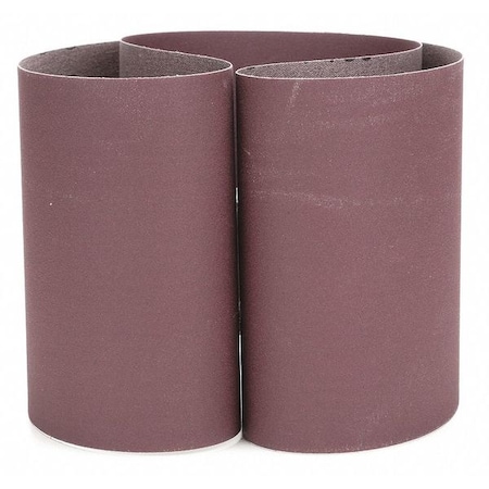 3M Sanding Belt, 6 in W, 48 in L, Coated, Aluminum Oxide, P180 Grit, Not Applicable, 341D, Brown 7000118795