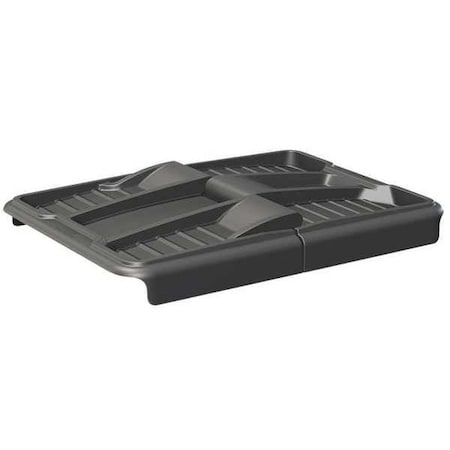 CORTECH Cube Truck Lid, Black, 53 in. L, Hinged CC116L