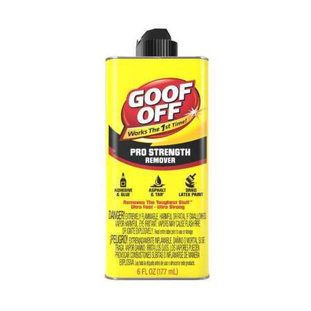 Goof Off Professional Strength Remover, Can, 6 oz. FG661