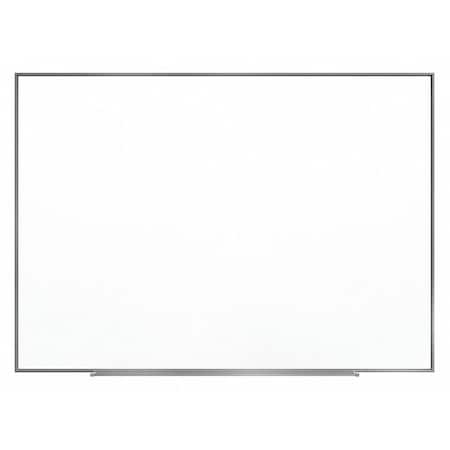 Quartet Dry Erase Board, Steel, 24 in, 36 in, Aluminum Frame, White, Gloss NA3624F-24