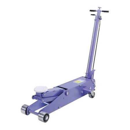 Otc 10 tons Air Hydraulic Service Jack 26 7/8 in Max. Lifting H., 6 3/4 in Min. Lifting H 5110