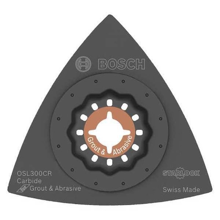 Bosch Oscillating Blade, Carbide Grit, 3 in. L OSL300CR