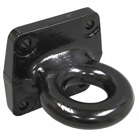 Buyers Products 2-1/2 Inch I.D. Forged 4-Bolt Mount Drawbar - Black BDB125015