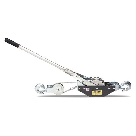 Tuf-Tug Ratchet Puller, 6ft.Cable L, 6000 lb. Pull TT6000-6C XHD