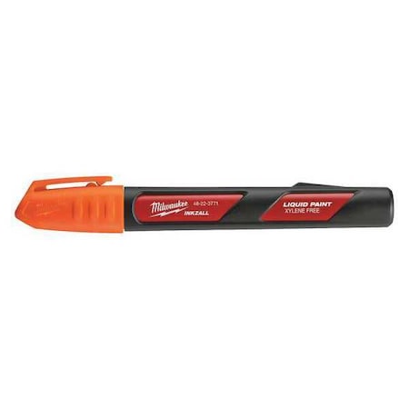 Milwaukee Tool INKZALL Orange Liquid Paint Marker 48-22-3771