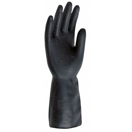 MCR SAFETY 12" Chemical Resistant Gloves, Neoprene, L, 12PK 5435L