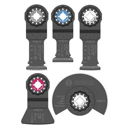 Bosch Oscillating Blade Set, Gnrl Purpose OSL005C