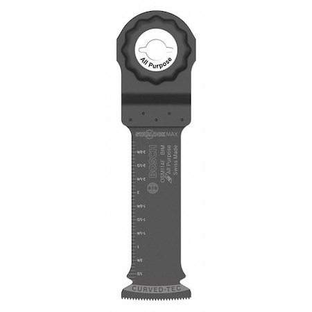 Bosch Oscillating Tool Blade, L-4", Bi-Metal OSM114F