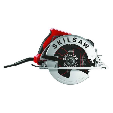 Skil Circular Saw, 120V, 8.6 lb., Soft Grip SPT67WL-01