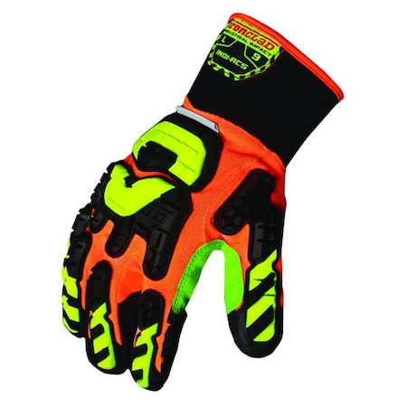 IRONCLAD PERFORMANCE WEAR Impact Gloves, 3XL, Neoprene Palm, PR INDI-RC5-07-XXXL