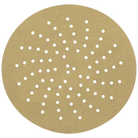 3M Hook-and-Loop Sanding Disc, 3" Dia, Multi-Hole, Aluminum Oxide, P150 Grit, Open Coat Type, 236U 7000119602