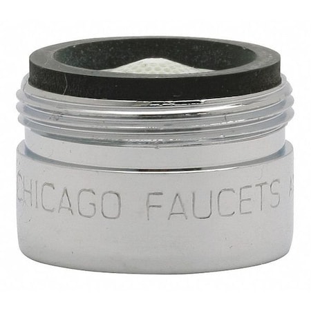 Chicago Faucet Laminar Outlet, 1.0 gpm, 13/16-27 Male E74JKABCP