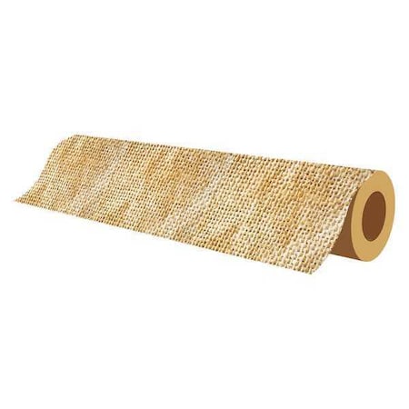 Zoro Select Burlap Fabric, Jute Fiber, 25 ft. L, 40inW 505E-BR-6.75/F-25