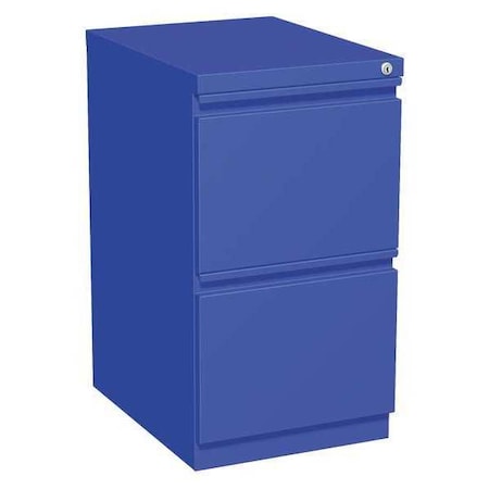 Hirsh 15 W 2 Drawer Desk Pedestal Blue 19361 Zoro Com