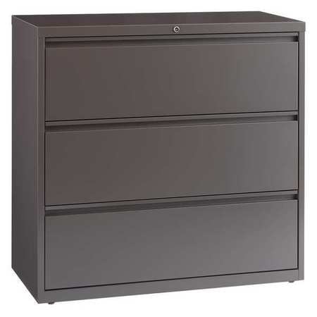 Hirsh 42 W 3 Drawer Lateral File Cabinet Medium Tone Letter