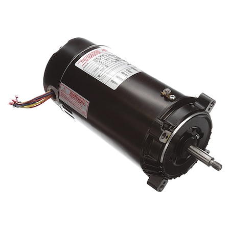 Century Pool Pump Motor, 3-Phase, 2 HP, 56J Frame, 3,450 Nameplate RPM T3202
