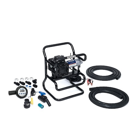 Fill-Rite Fuel Transfer Pump, 12V DC, 13 gpm Max. Flow Rate , 1/4 HP, Polypropylene, 1 in NPT Inlet SS435BX675