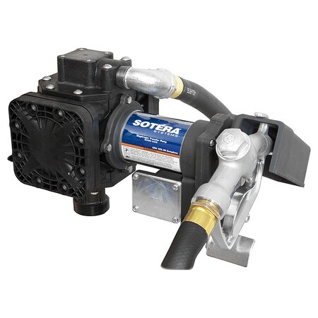 Fill-Rite Fuel Transfer Pump, 12V DC, 13 gpm Max. Flow Rate , 1/4 HP, Cast Iron, 1 in NPT Inlet FR410BEXP