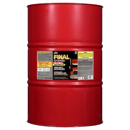Peak Antifreeze Coolant, 55 gal., 50/50 FXAB51