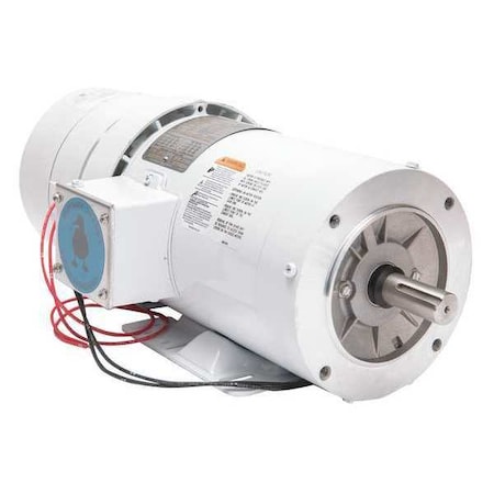 Leeson Three-Phase Washdown Motor, 1 1/2 hp HP, 145TC Frame, 230/460V AC Voltage, 1,750 RPM Nameplate RPM 122194.00