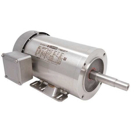 Leeson Washdown Motor, 2 HP, 145JM Frame, 17 in. L 122211.00