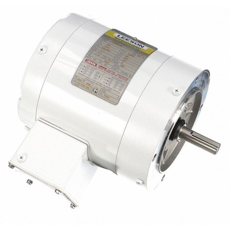 Leeson Washdown Motor, 1/4 HP, 56C Frame, 60 Hz 113649.00