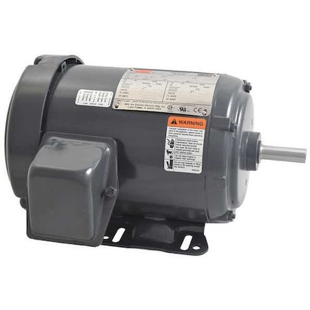 Dayton Three-Phase General Purpose Motor, 1 HP, 56H Frame, 230/460V AC Voltage, 1755 Nameplate RPM 48ZJ84